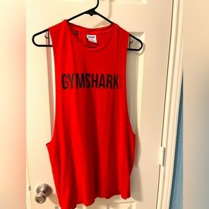 Gymshark React Drop Arm Tank Men - Red
